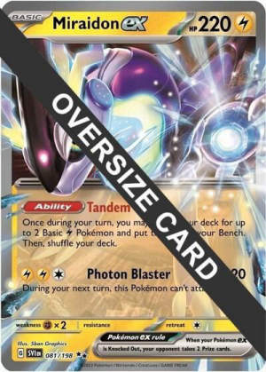 Miraidon ex - Jumbo Cards #81 Pokemon card