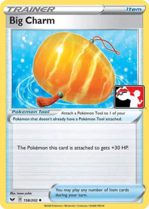 Big Charm - Prize Pack Series Cards #158 Pokemon card