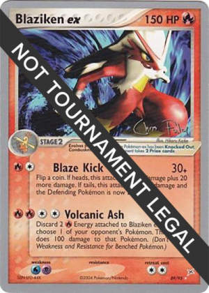 Blaziken ex - World Championship Decks #89 Pokemon card