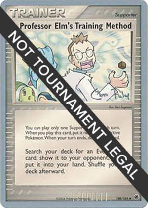 Professor Elm's Training Method - World Championship Decks #148 Pokemon card