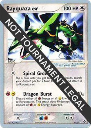 Rayquaza ex - World Championship Decks #97 Pokemon card