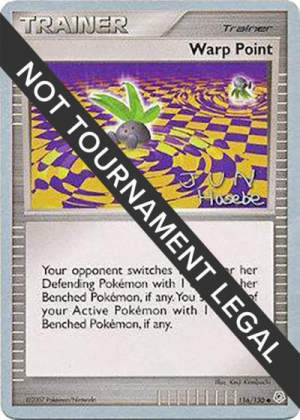 Warp Point - World Championship Decks #116 Pokemon card