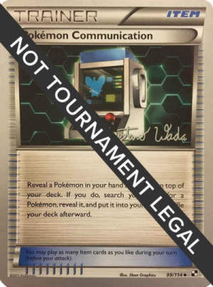 Pokemon Communication - World Championship Decks #99 Pokemon card