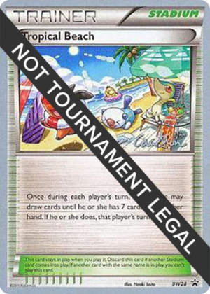 Tropical Beach - World Championship Decks #BW28 Pokemon card