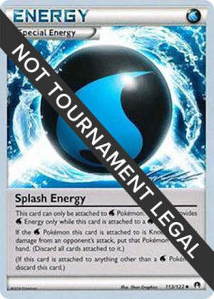 Splash Energy - World Championship Decks #113 Pokemon card