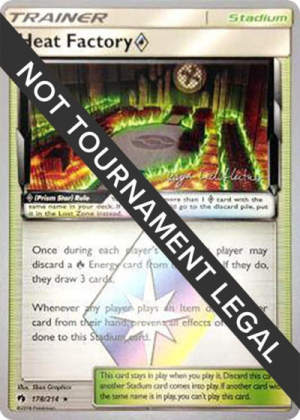 Heat Factory Prism Star - World Championship Decks #178 Pokemon card