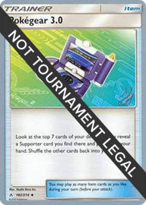 Pokegear 3.0 - World Championship Decks #182 Pokemon card