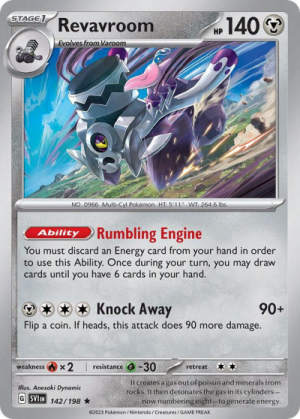 Revavroom - Deck Exclusives #142 Pokemon card