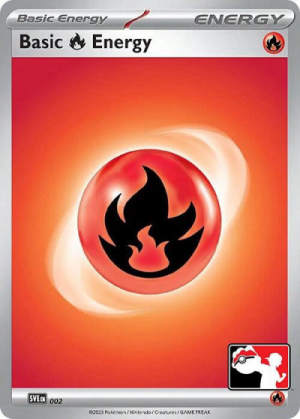 Basic Fire Energy - Prize Pack Series Cards #2 Pokemon card