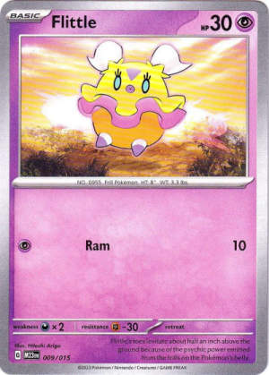 Flittle - McDonald's Promos 2023 #9 Pokemon card
