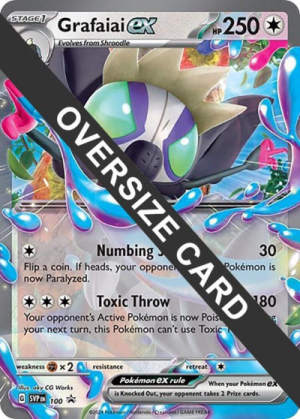 Grafaiai ex - Jumbo Cards #100 Pokemon card