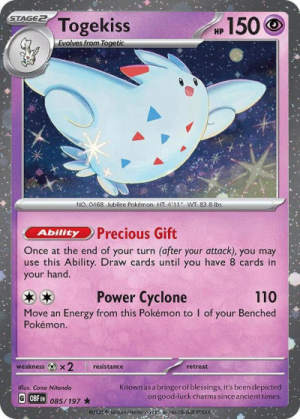 Togekiss - Blister Exclusives #85 Pokemon card