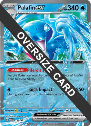 Palafin ex - Jumbo Cards #126 Pokemon card