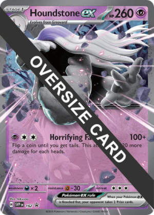 Houndstone ex - Jumbo Cards #162 Pokemon card