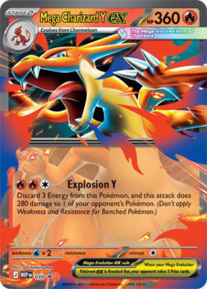 Mega Charizard Y ex - ME: Mega Evolution Promo #30 Pokemon card