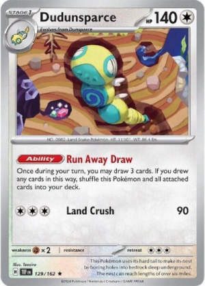Dudunsparce - Deck Exclusives #129 Pokemon card