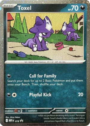 Toxel - ME: Mega Evolution Promo #78 Pokemon card
