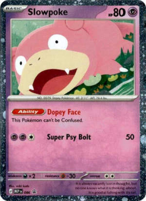 Slowpoke - ME: Mega Evolution Promo #86 Pokemon card