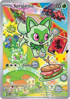 Sprigatito - ME: Mega Evolution Promo #61 Pokemon card