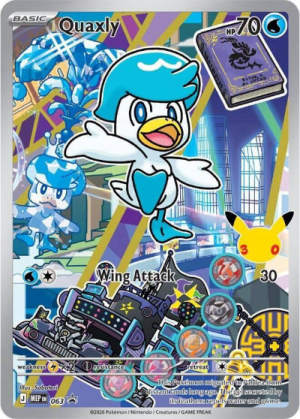 Quaxly - ME: Mega Evolution Promo #63 Pokemon card
